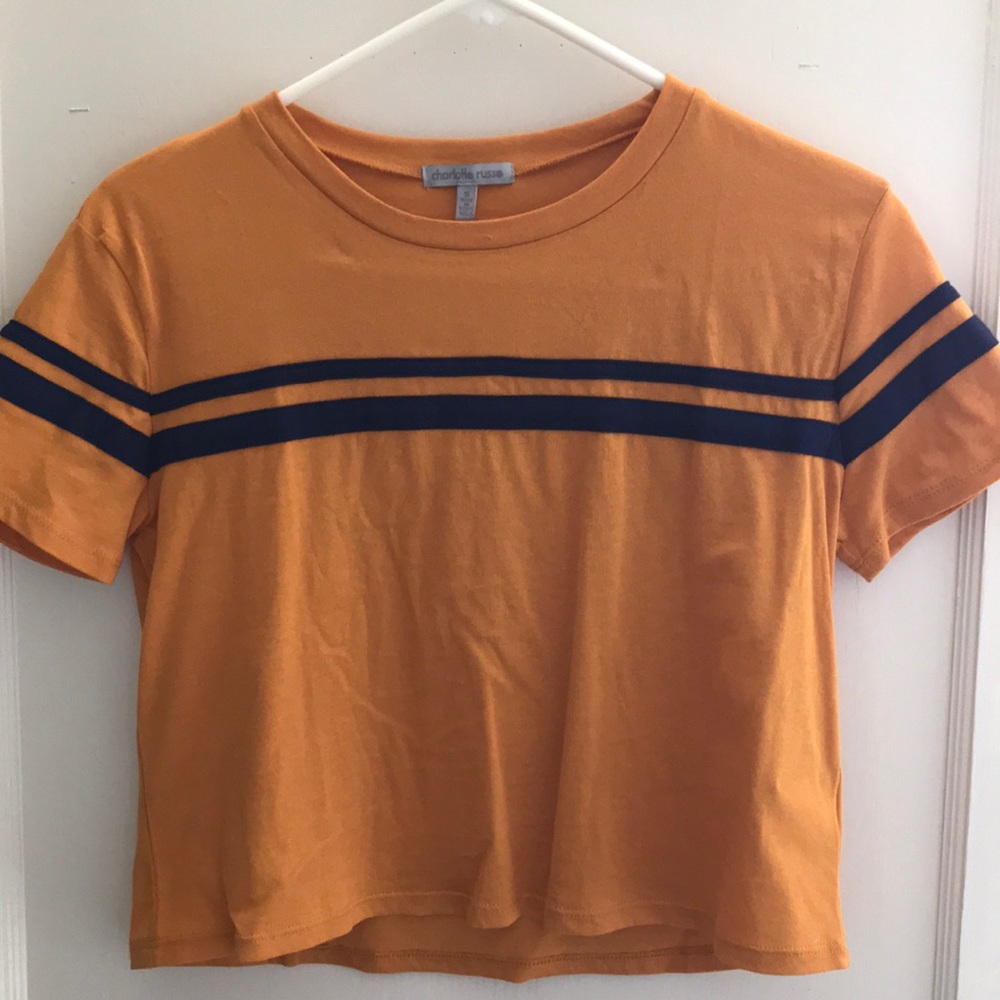 Mustard Yellow Charlotte Russe Tee